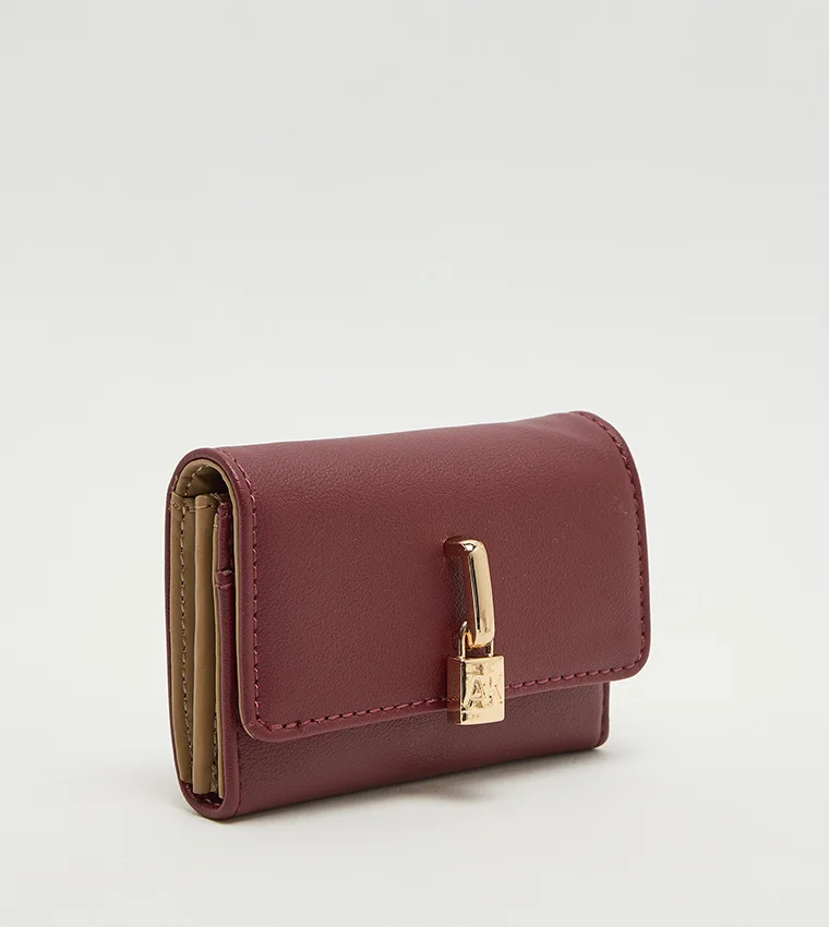 ANNE KLEIN Anne Klein Logo Detail Flap Wallet